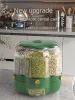 Processori rotabili per cereali in blocco della scatola da cucina botti di riso separati contenitori per la casa