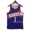 قميص كرة السلة الجديد هذا الموسم Big Four Durant Bookbill Ayton Suns Vest