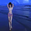Женский купальник INS Bikini Bra Tri-Peece Sexy Hot Girl Трехточечная Sanya Resort Beach Spring 7n5r