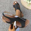 Sandals Sandals Summer coin d'été Chaussures non glissantes 2024 Fish Fish Mouth Designer Open Toe Sole Sole Place Plus taille