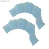 Accessoires de plongée en silicone matériel de natation nage nageur net net collier d'entraînement de plongée gants de plongée natation fille bébé gants nets y240410