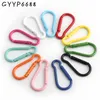 Aluminium Carabiner Spring Clips Hook Keychain Buckle Mountaine d'alpinisme Sports d'escalade pour sac à main Accessoires Sac à dos