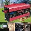 Pure Sine Wave Inverter 3000W 2200W 1600W 1000W Voltage DC 12V 24V To AC 110V 220V Transformer Power Converter Solar Inverter