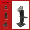 Câmeras de alumínio de 1,5 polegada Base Base Base Montagem de soquete Double Socket para motocicleta Truck Boat Truck Yacht