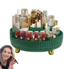 Boîtes de rangement Boîtes de rangement à 360 degrés Rotation de bureau Rack de finition Cosmetics Organisateur de maquillage Brosse pour salle de bain pour la cuisine