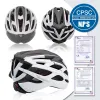 Victgoal Mountain Road Bike Helmet MTB Bicycle -helm voor volwassen mannen Vrouwen Integraal gegoten winddichte fietshelm met vizier