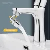 720 degrés Universal Splash Filtre Faucet Spray Head Wash Basin Tap Extender Adaptateur Kitchen Tap Buse Buse