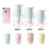 350/450/550ML Travel Coffee Mug Creative with Lid&Stir Wheat High quality Cups and Mugs Tea Milk Drinkware