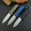 3 modele BM 4400 Casbah Auto Pocket Nóż Satin Drop Point Blade Teksturowane nylonowe uchwyty lutowe EDC Self Obrony Auto Kampanie noża 4850 3300 3400