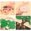 Puzzle de sciences naturelles en bois Montessori jouets animaux / plantes / insectes / fruits / structure d'organe humain Toys éducatifs pour enfants