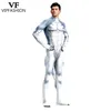 VIP Fashion Creative Snow Wolf Animal Huskies Catsuit volwassen unisex cosplay kostuum met staart zentai full bodysuits jumpsuits