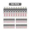 Bulk 50pcs 128MB USB 2.0 Flash -Laufwerk Rotierende Pen -Laufwerke Metallfaltspeicher Sticks Daumenspeicher für PC -Laptop -Tablet MacBook Multicolor