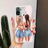 Melhores amigas para meninas para Xiaomi Redmi 10 12 10a 10c 12c 9 9a 9c 9t capa de telefone 8 8a 7 7a 6 6a s2 k20 k30 k40 pro coqueever coqueever