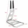 Universal Triangle Achterna Mount Mount Mountain Bike Biosclay Display Stand Parkeergereedschap Bicycle Opslag Instant rackbeugel