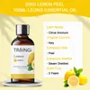 100 ml d'huile essentielle de citron naturel pur Air de diffuseur frais Arôme Lavande Orange Eucalyptus Vanilla Mint Lemongrass Tale 240410
