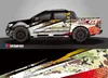 Full Body Anime Vehicle Livery Dear Comics Themed Sidecar Wrap Cast Vinyl Wrap Universal Sidecar Long Stripe Decal 300*58cm