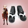 Jeu anime genshin impact kaedehara kazuha cosplay chaussures fête cosplay boots chaussures hommes femmes halloween bottines personnalisées
