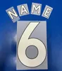 Personalizza nomi Nome giocatore e numero Badges nomi di calcio di alta qualità 2017-2021 Black White Navy Red Green Color