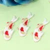 5pc auto-adhésif charmant poisson koi carpe dolphin nageuse broderie applique patch t-shirt chapeau couture artisan