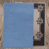 Lace Flowers Leaf Circle Backosing Dossier Folder Modèle de pochoir pour le scrapbooking Album Paper Birthday Carte DIY BROCHOSS