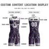 Personlighet Custom Basketball Jersey Men/Kids Quick Dry Sport Men's College Studenter High School League Training Clothes Group