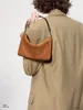 Totes 2024 Suede Handbag Original Retro Vintage Office Lady Mini Cowhide Shoulder Messenger Chain Women's Bag