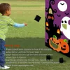 New Halloween Hanging Toss Game with 3 Bean Bag Indoor Outdoor Party Game for Kid Adult Antistatic Door Curtains Gates Windows