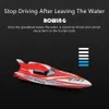 Water Kid Toy Racing Remote Control Speepboard 2,4 g de refroidissement à l'eau Double propulseur d'hélice de laisser entendre l'eau à grande vitesse RC Boat