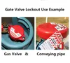 1Inch Master Lock Rotating Gate Valve Lockout Tank Gas Bottle Ball Valve Safety Locks CYLINDER Tank Lockout