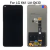6.53 "Original 100% testad för LG K61 LCD LMQ630AW Display Pekskärm Digitizer Assembly för LG Q61 LM-Q630 Display Reparation