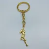 Keychains Trendy Pole Dancer Key Chains Strip Gift For Bachelorette Party Women Keyring Figure Jewellery269s