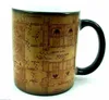 Creative Magic Mug, Color Smanding Mug Marauders Carte Mischief Managed Wine Tea Cup Hot Drink Tass Creative Drinkware Cadeaux