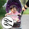 Stroller -onderdelen 2 PCS Veiligheidspolsband Baby Verstelbare riemen riem Positiestoel Vervangingen Hoog polyester harnas