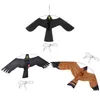 1,2 m vliegende vlieger, 120x65cm gemakkelijk te vliegen Bird Repelling Kite Kids Toys Scary Bird Kite Drive Bird Kite voor Garden Park Beach