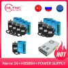 HLTNC 4軸NEMA34 4.5N 8.5N 12N閉鎖ループステッパーモーターキット + HBS86HエンコーダーDCモータードライバー + 400W60V CNC電源