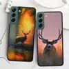 Custodia per telefono camo di caccia al cervo per Samsung Galaxy A12 A22 A32 A42 A52 A72 A54 A34 A24 A14 A73 A53 A33 A23 A13 5G F52 F62 Copri