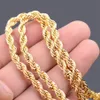 24k Gold Filledd Ed Link Chain Colar Jóias de colarinho de colarinho feminino2400