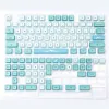 Tillbehör 123 Nyckel XDA PBT KeyCaps GMK Iceberg Theme TecLado Gamer Mechanical Keyboard Cap Dye Subbed Anis 61 87 104 108 Nyckeluppsättning MX Switch