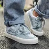 Scarpe casual sneaker maschili da tennis personalizzato Coppia di skateboard Flat Walking Tenis Para Hombre