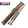 Cuppa PU Leather Pool Cues Case 85cm Length Billiard Accessories 1/2 Cue Bag 4 Holes Can Put Two Whole Rod China