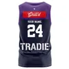 2024 Melbourne Storm Home Away Training Singlet Rugby Jersey - Mens maat S -XXXL Print aangepaste naamnummer