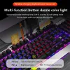 Combos K680 Wireless Gaming -Tastatur Maus RGB Backbeleuchtung Metall Panel wiederaufladbare Gamer Maus wasserdichtes Tastatursatz