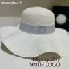 Summer Ruffle Straw Top Hats Fashion Mens Womens Bucket Hat Sun Protection Lady Travel Sunhat Designer stora takfot mössor