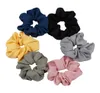 On 1pcs New Large Hair Bows Scrunchies Silk Ponytail Holder Hair Accessories Elastic Bands Bowknot Scrunchy Gum3799179