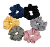 På 1st. Nya stora hårbågar Scrunchies Silk Ponytail Holder Hårtillbehör Elastiska band Bowknot Scrunchy Gum3799179