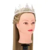 NEATLAND 30INCH MANNEQUIN Tête avec cheveux 75 cm Poupées de tête Synthétique Mannequin Coiffure Coiffure de la tête