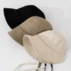 Brans de chanvre de coton japonais chapeau pêcheur grand bord d'été clair mince toit de chair de soleil édition coréenne lolita bucket hat240410