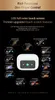 Earphone ANC Airking Pro Wireless Earphones Colorful LED Screen TWS Earbuds Touch Active Noise Cancelling Bluetooth Headphones Sports Headset