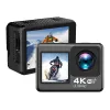 Camera V8 Action Camera 4K Ultra HD 30fps WiFi Dual Screen Sport Camera sous-marine Casque video étanche Recordage Action CAM