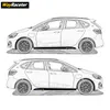 2 Pcs M Performance Decal Door Side Stripe Skirt Sticker For BMW F46 Gran F45 2 Series Active Tourer 216d 2014-2021 Sport